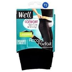 Well Legging Femme Noir Accord Parfait Opaque T2 : Le