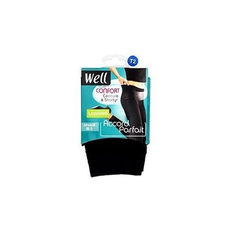 Well Legging Femme Noir Accord Parfait Opaque T2 : Le