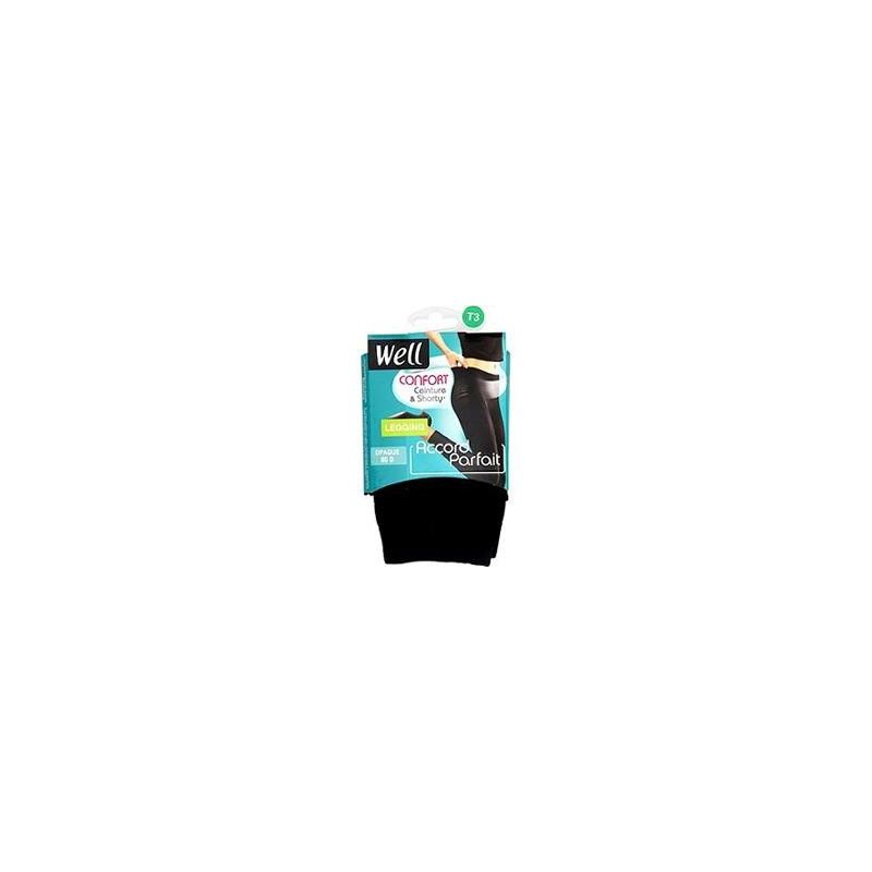 Well Legging Femme Noir Accord Parfait Opaque T3 : Le