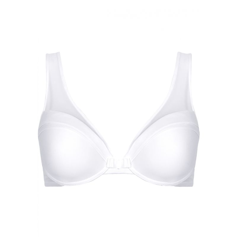 Well Soutien-Gorge À Coques Tulle Design Blanc 85B