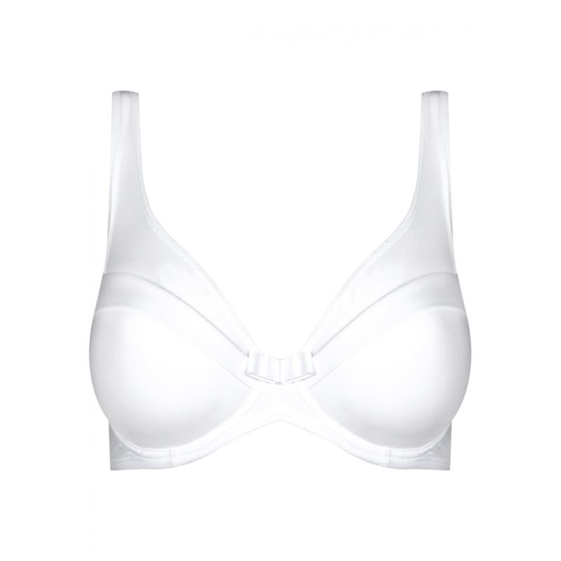 Well Soutien-Gorge À Armatures Tulle Design Blanc 100F