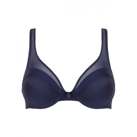 Well Soutien-Gorge À Coques Tulle Design Bleu Nuit 90C