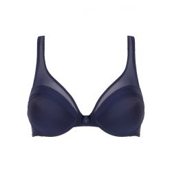 Well Soutien-Gorge À Coques Tulle Design Bleu Nuit 90D