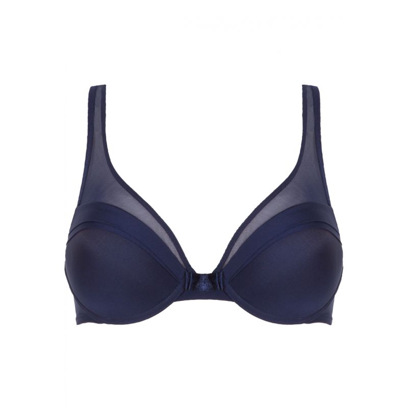 Well Soutien-Gorge À Coques Tulle Design Bleu Nuit 90D