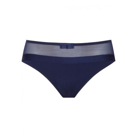 Well Slip Tulle Design Bleu Nuit T40