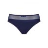 Well Slip Tulle Design Bleu Nuit T40