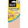 Well Socquettes Transparentes Elastivoile Indestructible 15D Noir Taille Unique