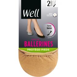 Well Protège-Pieds Spécial Ballerines Naturel T35/38