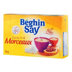 Beghin Say Béghin Sucre Morceaux N°4 Longs : La Boite De 168 - 1 Kg