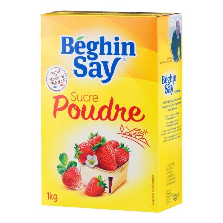 Béghin Say Sucre En Poudre : La Boite Verseuse De 1 Kg