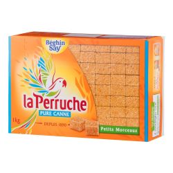 Béghin Say Sucre Pure Canne/Petits Morceaux La Perruche : Boite De 252 - 1 Kg