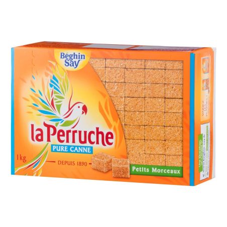 Béghin Say Sucre Pure Canne/Petits Morceaux La Perruche : Boite De 252 - 1 Kg