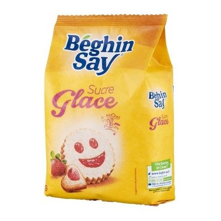 Beghin Say 1Kg Sucre Glace Silice Saint Papier