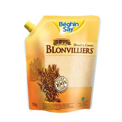 Béghin Say Sucre Roux Pure Canne Blond Blonvilliers : La Poche De 750 G