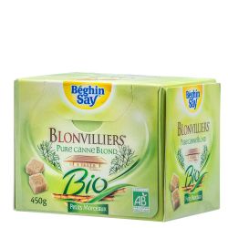 Béghin Say Sucres De Canne Blond Blonvilliers Bio : La Boite 450G