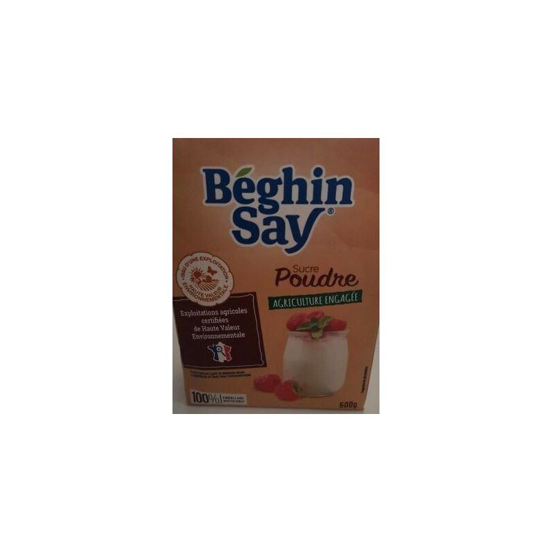 Beghin Say B.Say Sucre Poudre Hve 500G