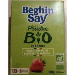 Beghin Say B.Say Sucre Poudre Bio Hve500G