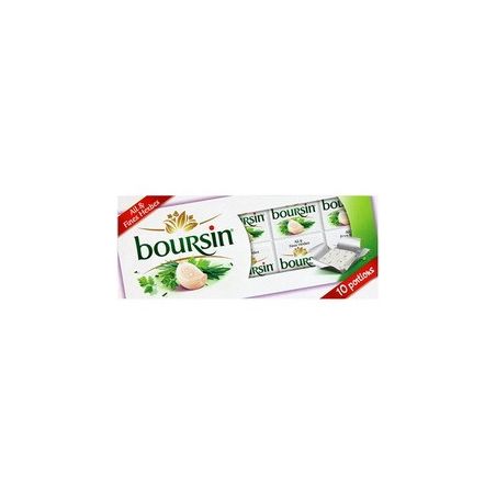 Boursin Ail Et Fines Herbes 10 Portions 160G