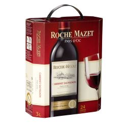 Roche Mazet Vin Rouge De Pays D'Oc Cabernet Sauvignon : La Fontaine 3L