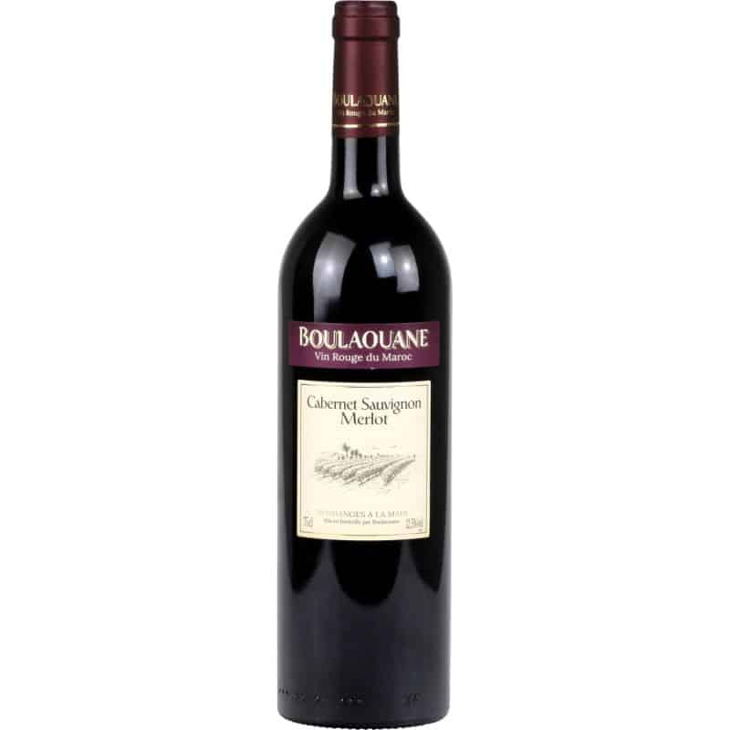 Boulaouane Vin Rouge Du Maroc : La Bouteille De 75Cl