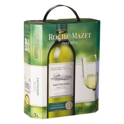 Roche Mazet Vin Blanc De Pays D'Oc Sauvignon : La Fontaine 3L