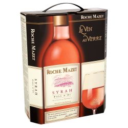 Roche Mazet Vin Rosé Syrah Pays D'Oc : Le Cubi De 3L