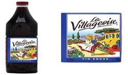 La Villageoise 1,5L Vin De Table Rouge 10,5°