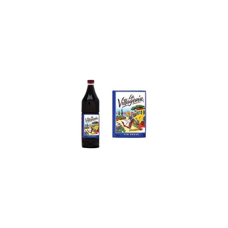 La Villageoise 1,5L Vin De Table Rouge 10,5°
