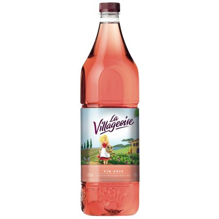 La Villageoise Vin Rosé De Table 12% : Bouteille D'1,5L