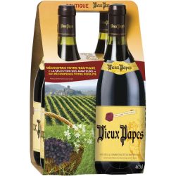 Vieux Papes Vin De La Communauté Européenne Rouge 11,5° 4X75Cl