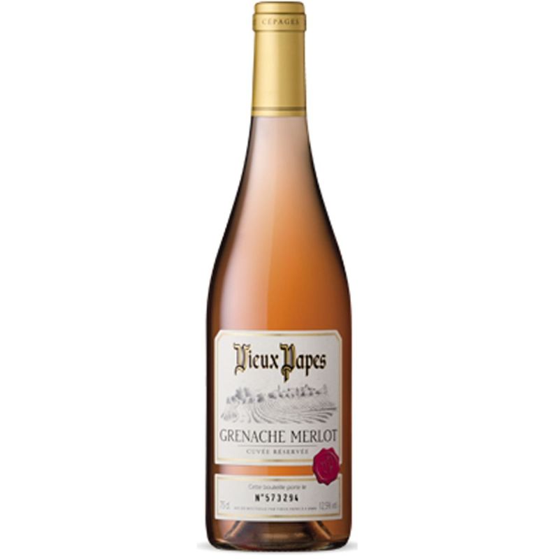 Vieux Papes Grenache Merlot Rosé 12° : La Bouteille De 75Cl