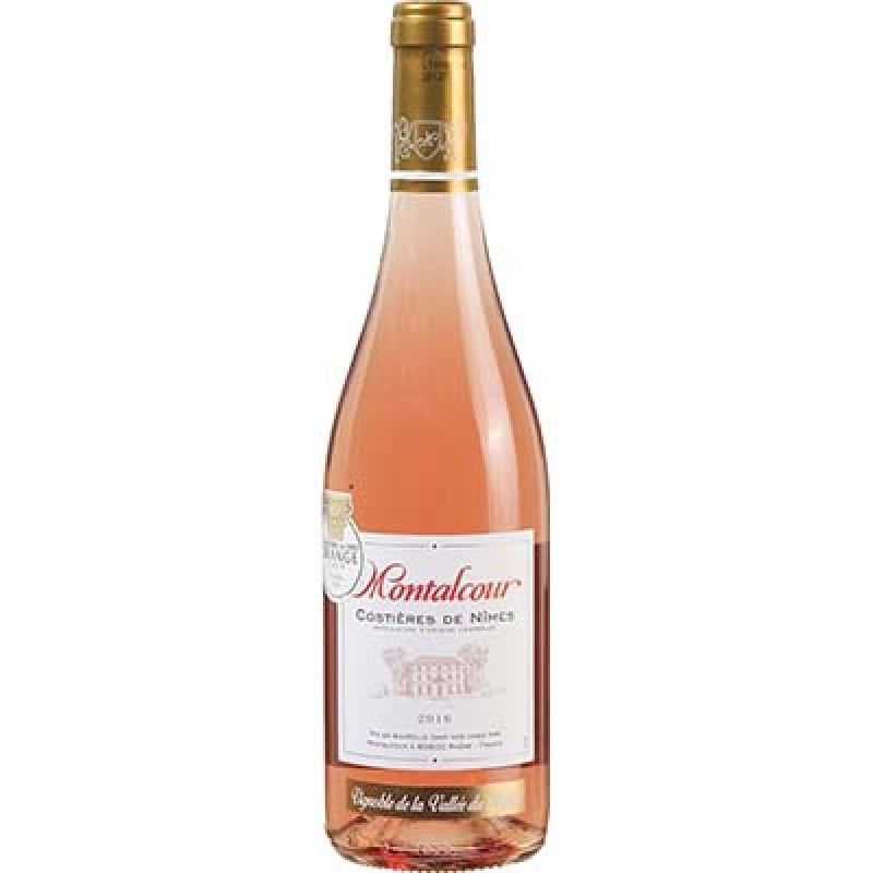 Costieres De Nimes Montalcour Costières Nîmes Rosé : La Bouteille 75Cl