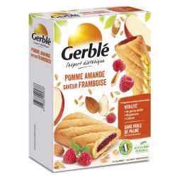 Gerblé Biscuits Fourrés À La Pomme, Framboise Et L’Amande : Le Paquet De 200G