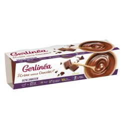 Gerblé Gerlinéa Desserts Crème Chocolat : Les 3 Pots De 210 G