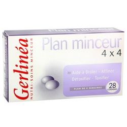 Gerlinea Cure Minceur 4X4 Soins 28 Comprimes
