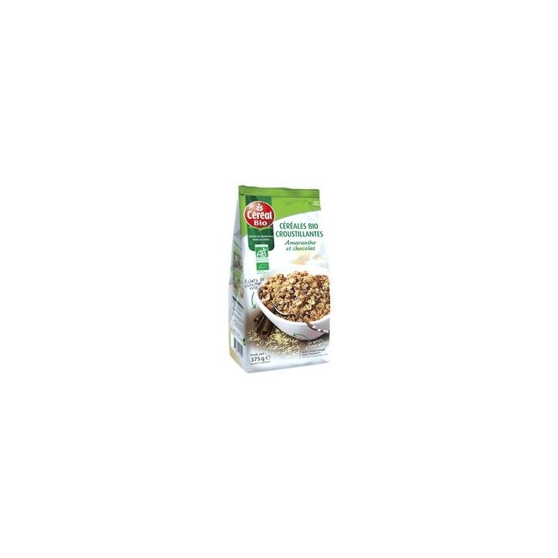 Cereal Bio Petit Dejeuner Crousti Amaranthe Choco 375G