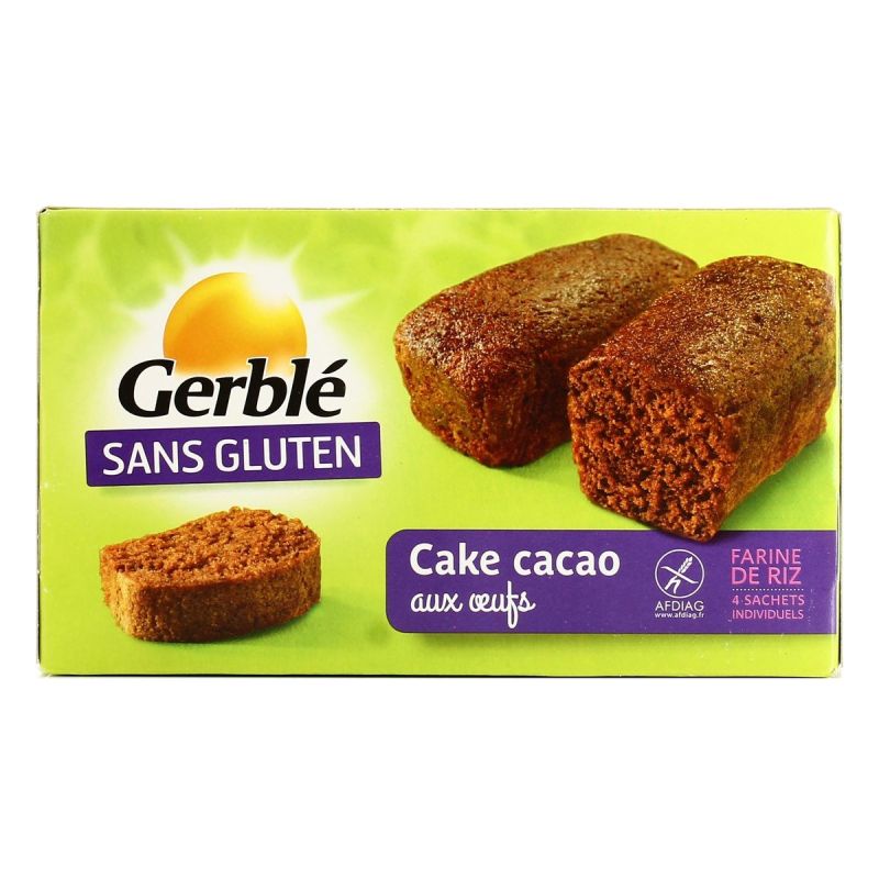 Gerble 180G Cake Cacao Sans Gluten