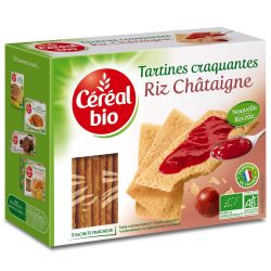 Céréal Bio Tartines Craquantes Châtaigne : Les 3 Sachets De 48,3 G