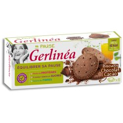 Gerblé Gerlinéa Biscuits Chocolat Cacao : Le Paquet De 24 - 150 G