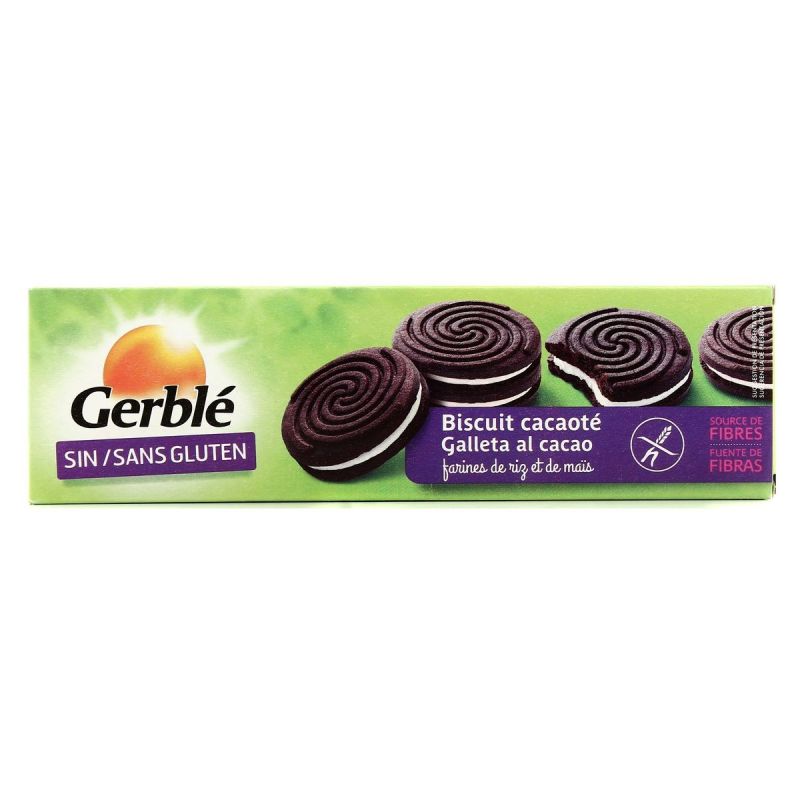 Gerble 125G Biscuit Cacaote Ss Gluten