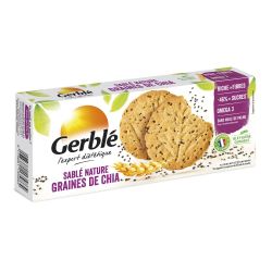Gerblé Biscuits Sablés Aux Graines De Chia : Le Paquet 132G