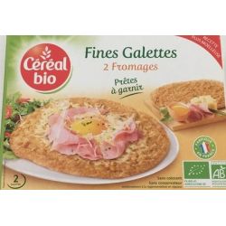 Cereal Bio C.Bio Galettes 2 Fromages 180G