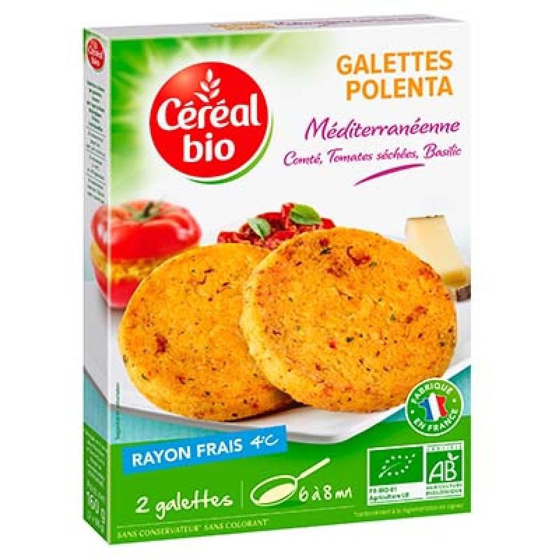 Cereal Bio 160G Galette Polenta Medit