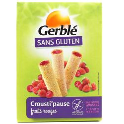 Gerble 125G Croustipause Fruits Rouges Sans Gluten