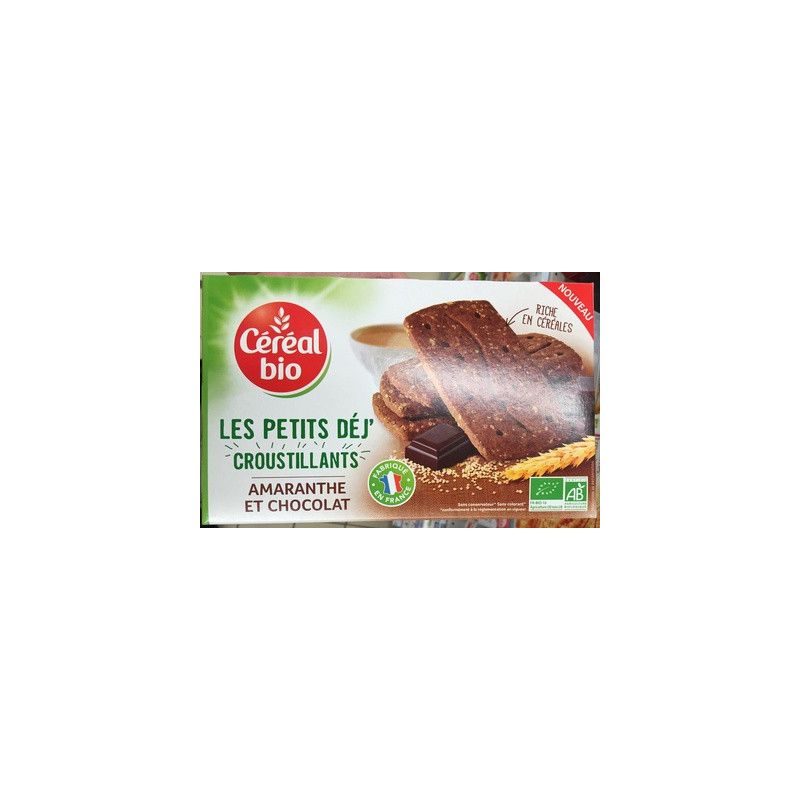 Cereal Bio 215G Ptit Dejeuner Croustillant Amar Chocolat
