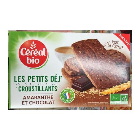 Cereal Bio 215G Ptit Dejeuner Croustillant Amar Chocolat