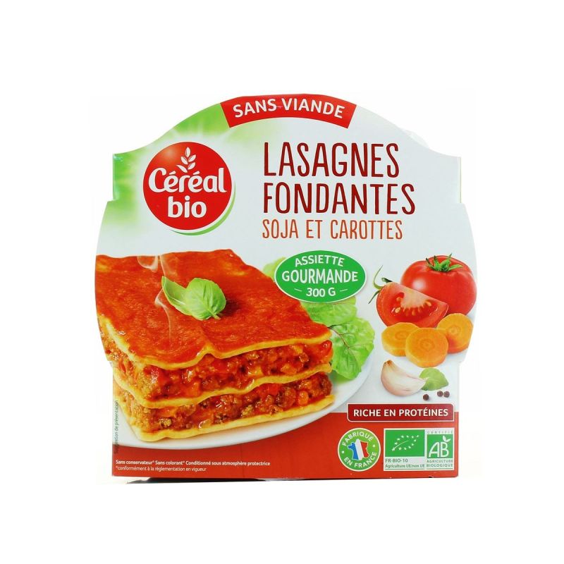 Cereal Bio 300G Lasagnes S/Viande C.Bio