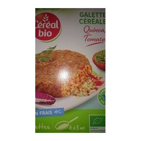 Cereal Bio Galette Quinoa Tomates