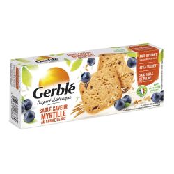Gerblé Biscuits Sablé Myrtille : La Boite De 140G