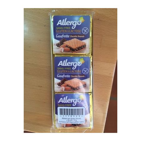 Cereal Bio Allergo Gaufret.Choc Amande 63